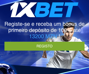 1xBet — Bónus de 100% até 13 200 MZN no primeiro depósito